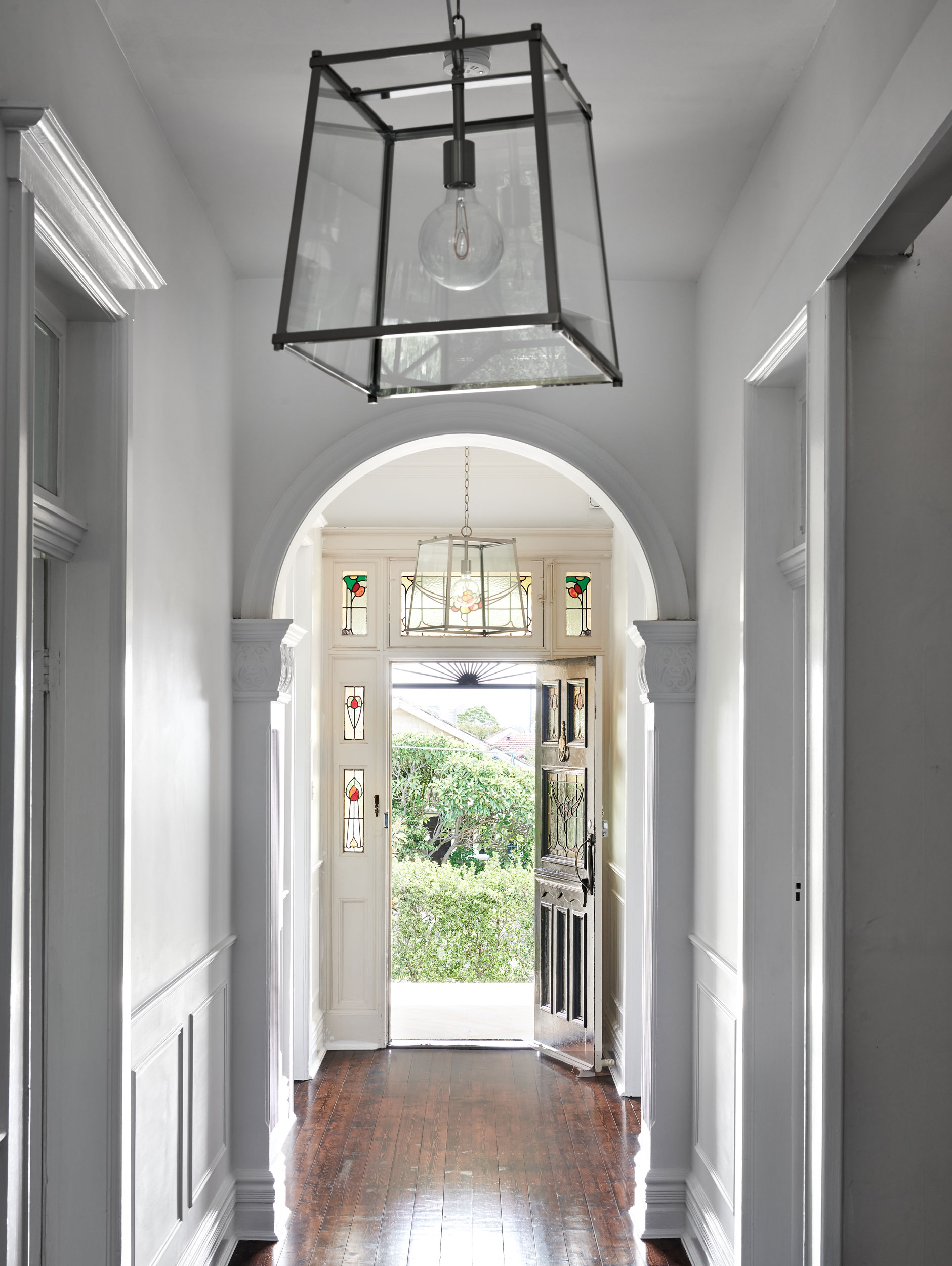 Beautiful original Entrance Hallway Mosman house Rachel Boden Interiors Sydney Australia