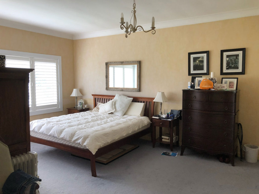 Watsons Bay bedroom - before image
