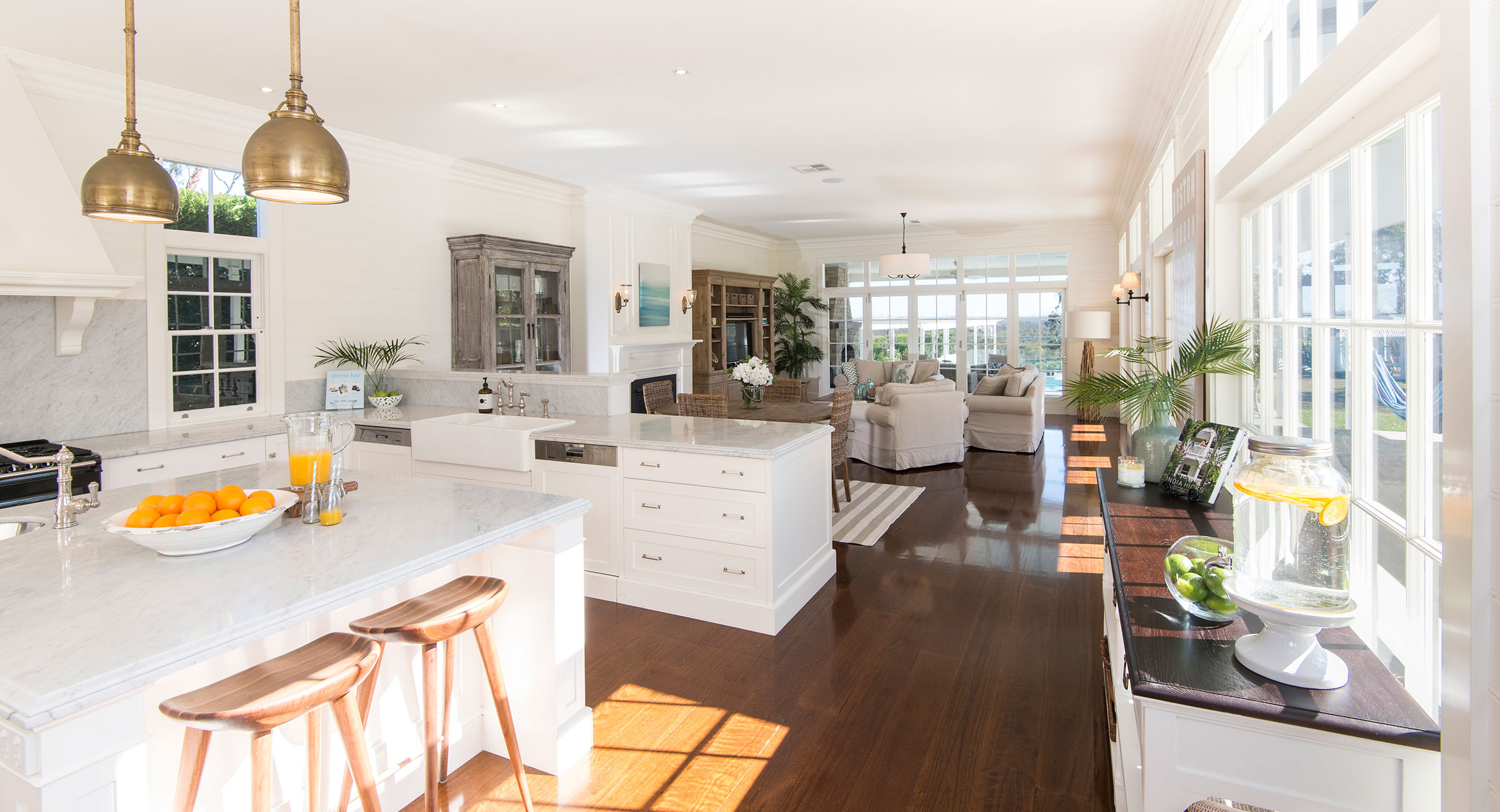 Stunning kitchen in Terrey Hills Sydney designed by Rachel Boden Interiors