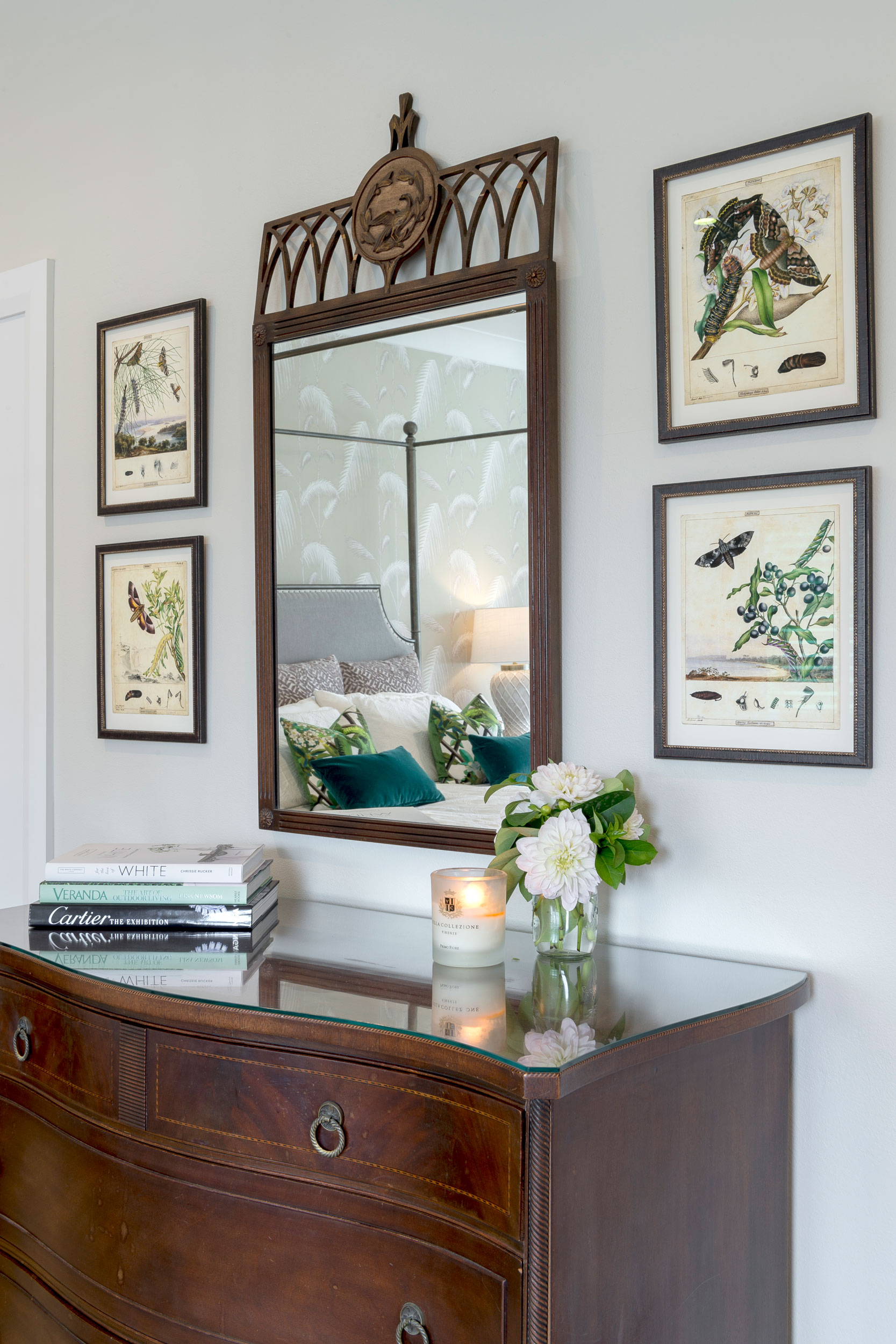 Antique chest in Watsons Bay home designed by Rachel Boden Interiors Australia